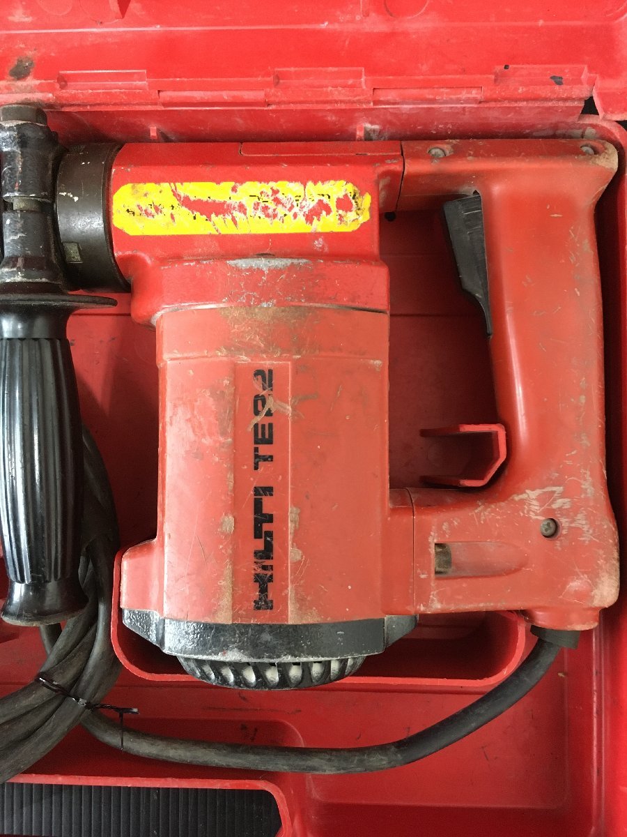 【中古品】★HILTI ハンマードリル TE22　ITOQUUOWSMSO　902-T5406_画像3