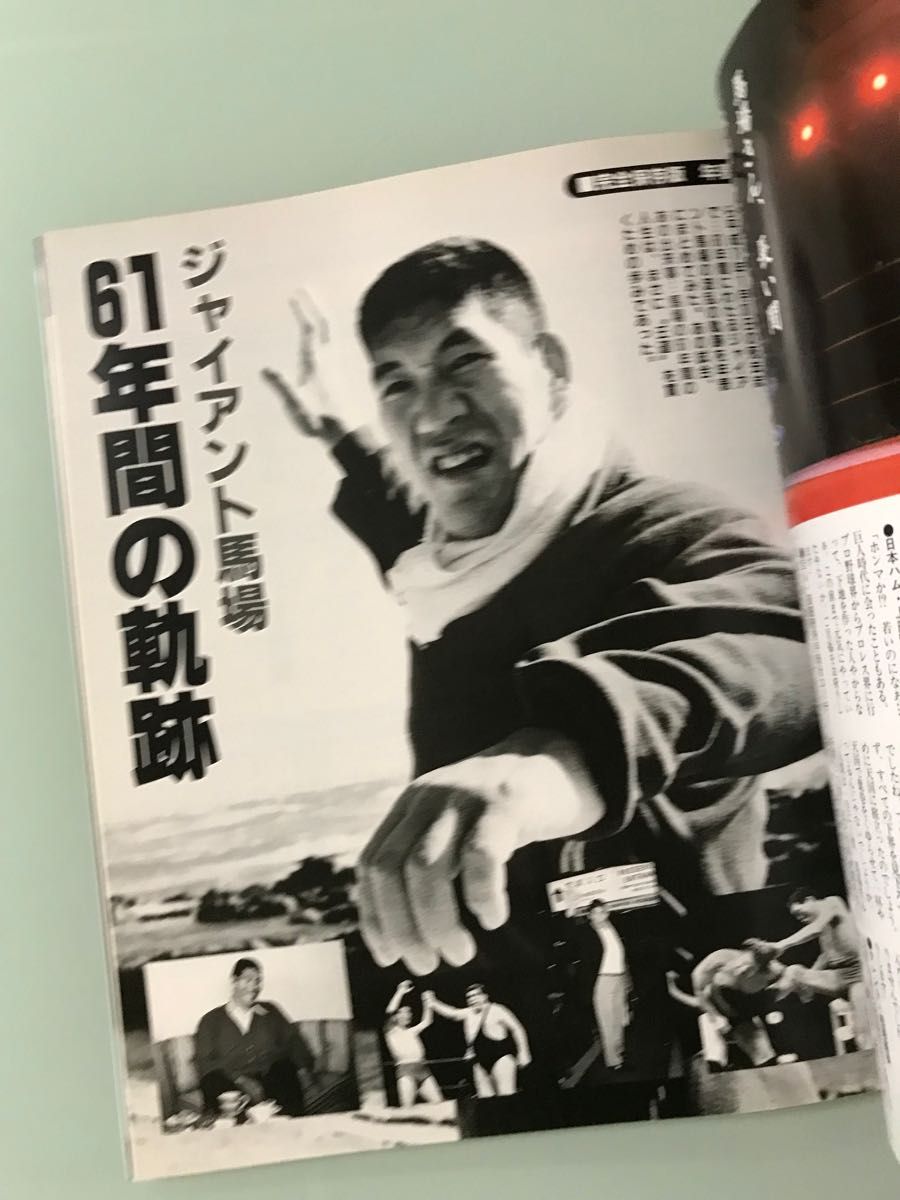 週刊ゴング 平成11年　スペシャル　ジャイアント馬場　追悼号　大特集　名勝負50 ジャイアント馬場の遺言　61年間の軌跡　年表　