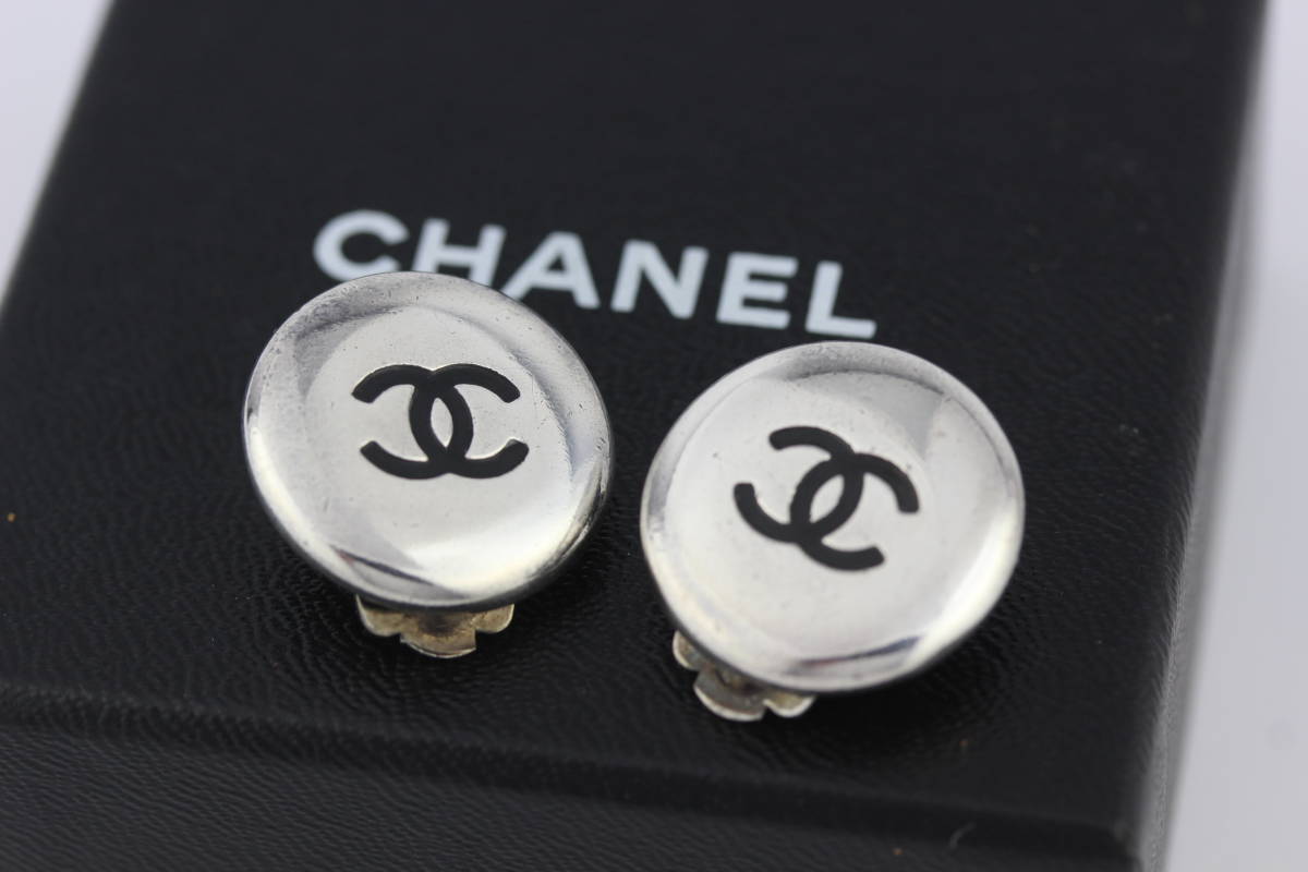 信頼 CHANEL シャネル イヤリング ラウンド ココマーク 96A イヤリング