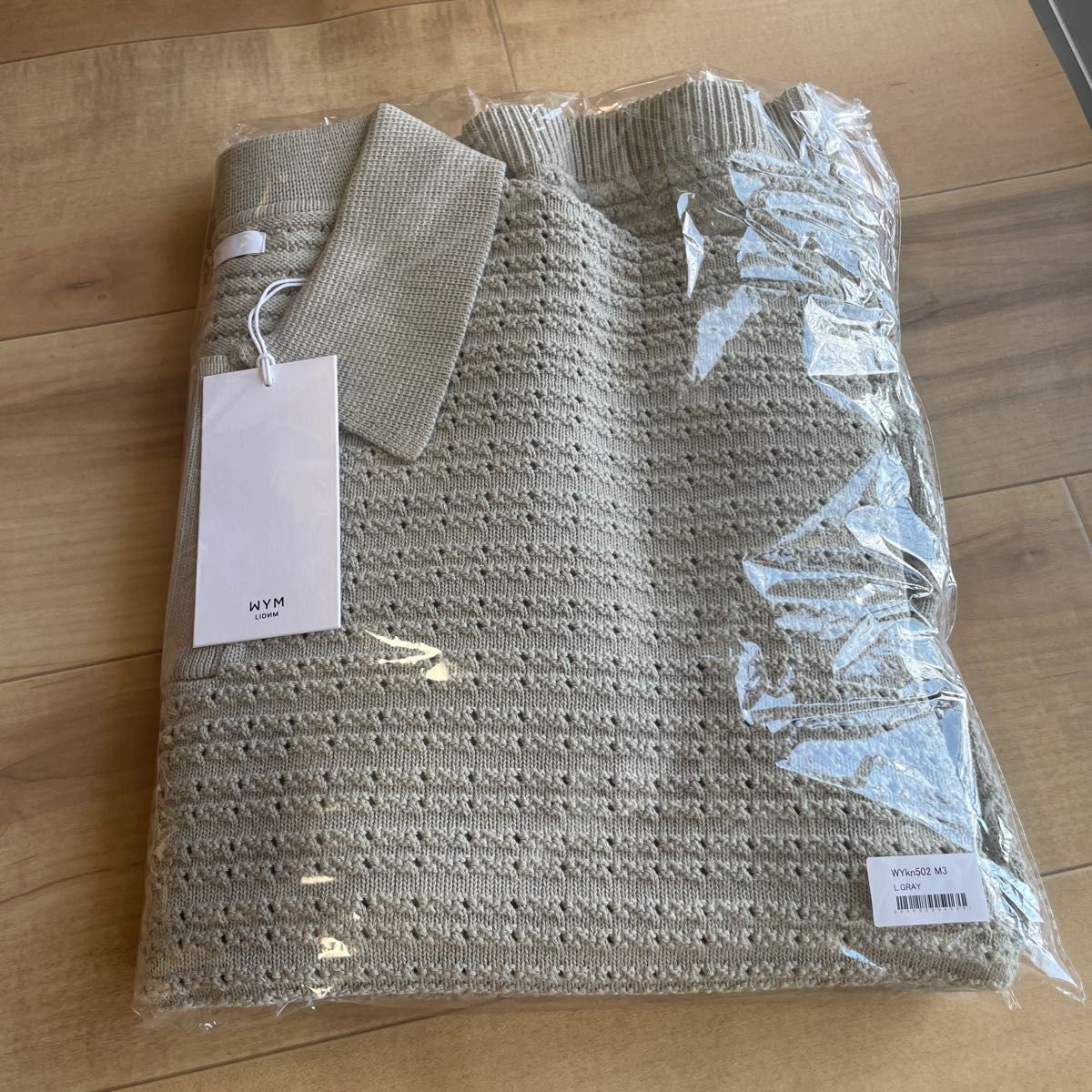 WYM TUCK SKIPPER KNIT POLO Mサイズ|PayPayフリマ