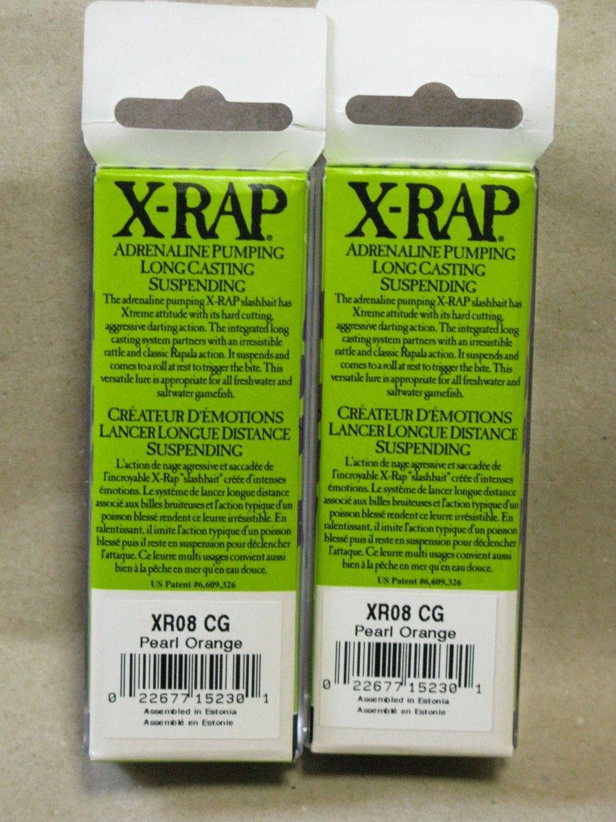 ラパラ X-RAP XR-8 コンスタンギーゴ 2本セット
