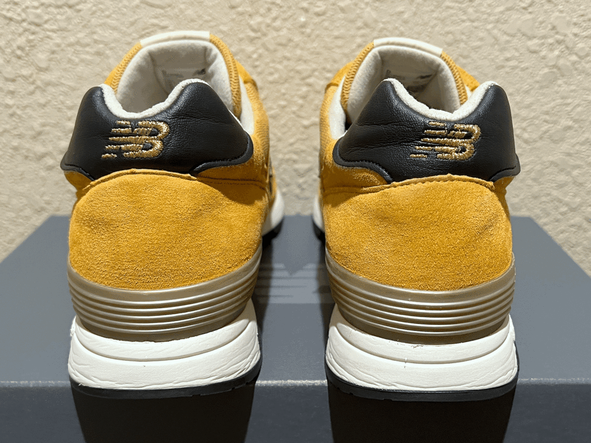 New Balance M1400CL マスタードイエロー×ブラック×ゴールド USA製 US8