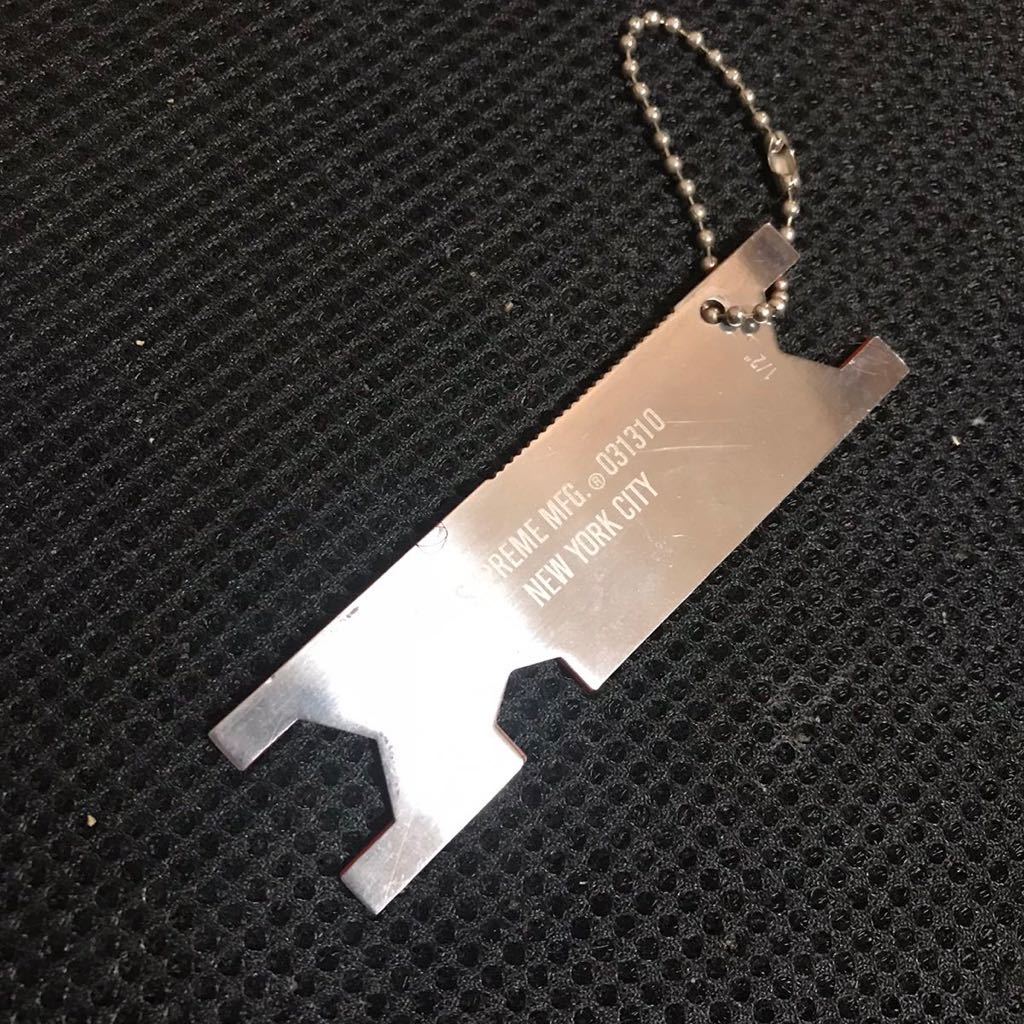 Supreme 09SS Skate Tool Keychain Red Box Logo シュプリーム ボックスロゴ キーチェーン キーホルダー 赤_画像2