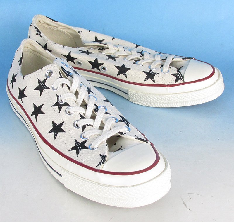 LYF14517 CONVERSE コンバース CT70 オールスター 旧プレミアムライン 星柄 スニーカー US9.5/28cm 極美品