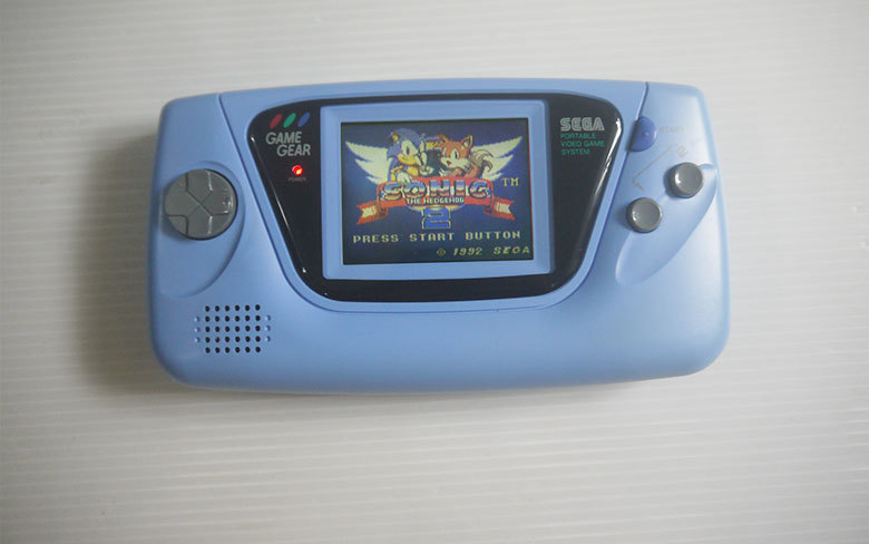 SEGAゲームギア BLUE カラー アダプタ付き Yahoo!オークション - セガ ゲームギア sega game gear ブルー