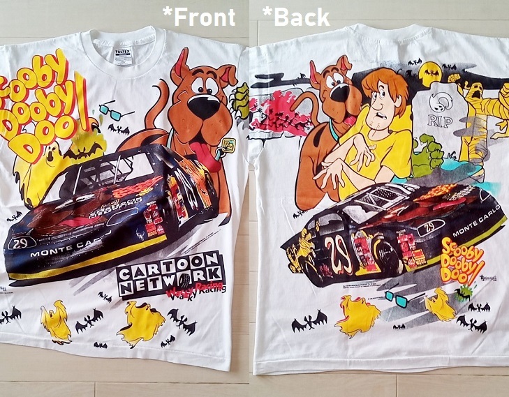 本物保証】 x ］「NASCAR XL ☆［ Scooby-Doo プリントTシャツ」新品