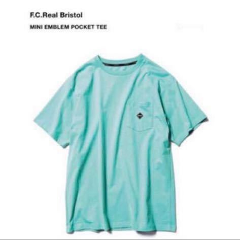 F.C.Real Bristol MINI EMBLEM POCKET TEE L_画像1