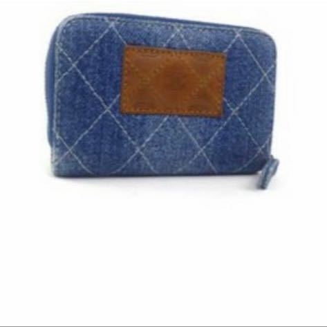 (シャネル)AP0205☆デニムコインケース・小銭入れ Yahoo!オークション - シャネル CHANEL デニム ジップ コイン