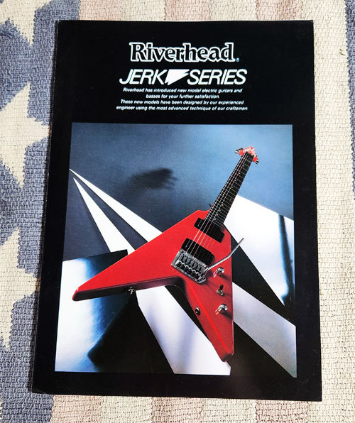 カタログ　Riverhead Electric Guitar　リバーヘッド　JERK SERIES　Headway　パンフレット　冊子　貴重