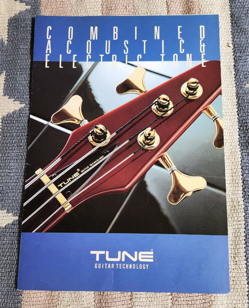 【セール】 カタログ　TUNE GUITAR TECHNOLOGY　テューンギターテクノロジー　パンフレット　冊子　貴重 その他
