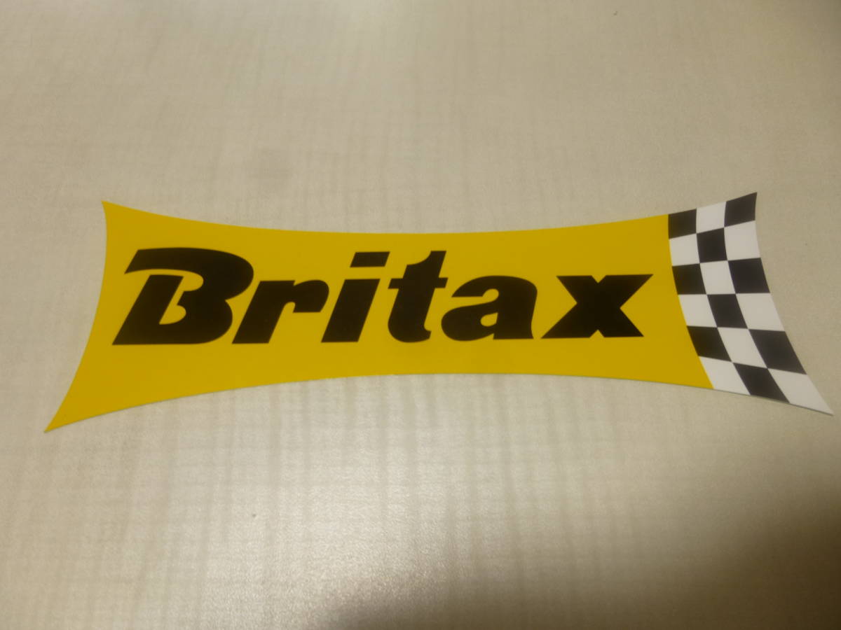 ミニ クーパー ブリタックス ステッカー デカール クラシック ミニ ラリー レース Mini Cooper Britax Sticker Decal_画像1