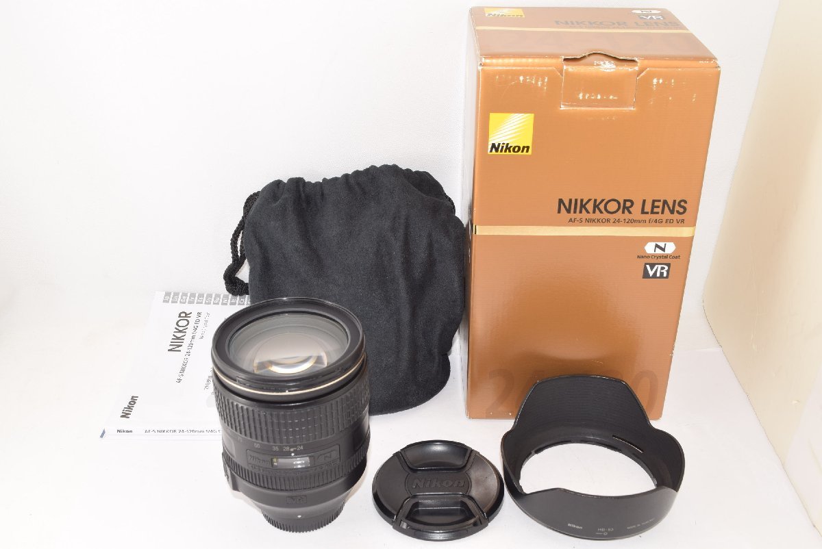 品質は非常に良い F4G 24-120mm NIKKOR AF-S ニコン Nikon ED 2307009