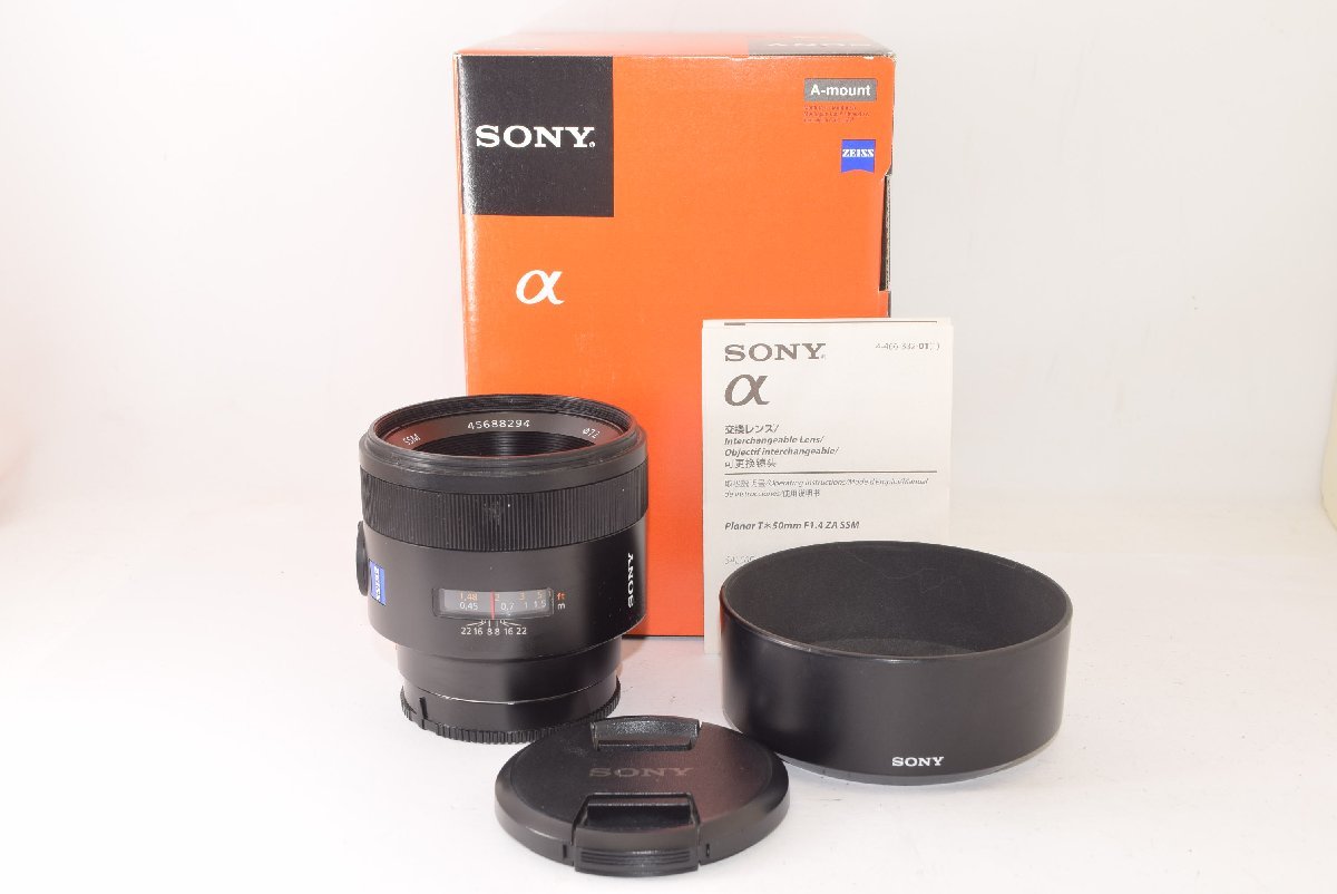 ★美品★ SONY ソニー Planar T* 50mm F1.4 ZA SSM SAL50F14Z 2307060_画像1