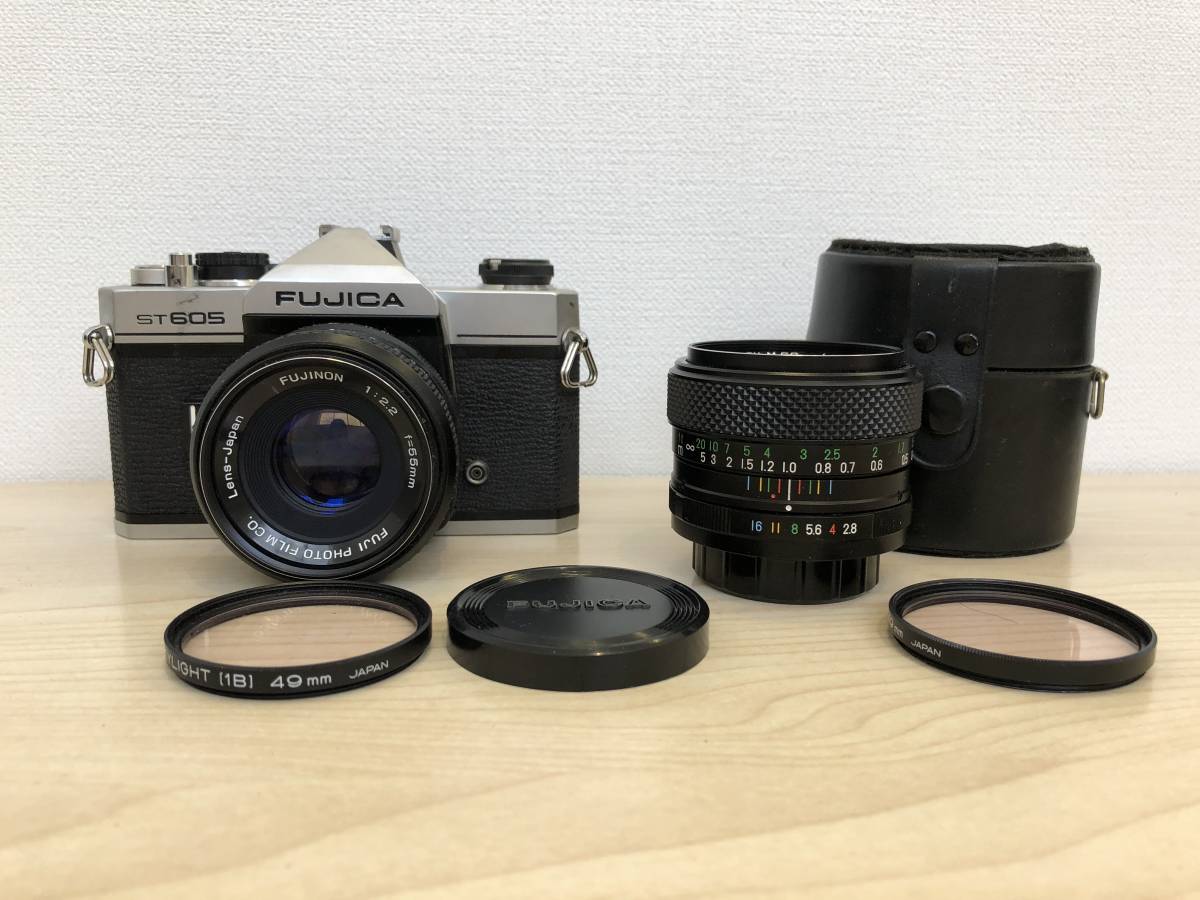 4223》FUJICA ST60S フィルムカメラ ・ FUJINON 1:2.2 F=55