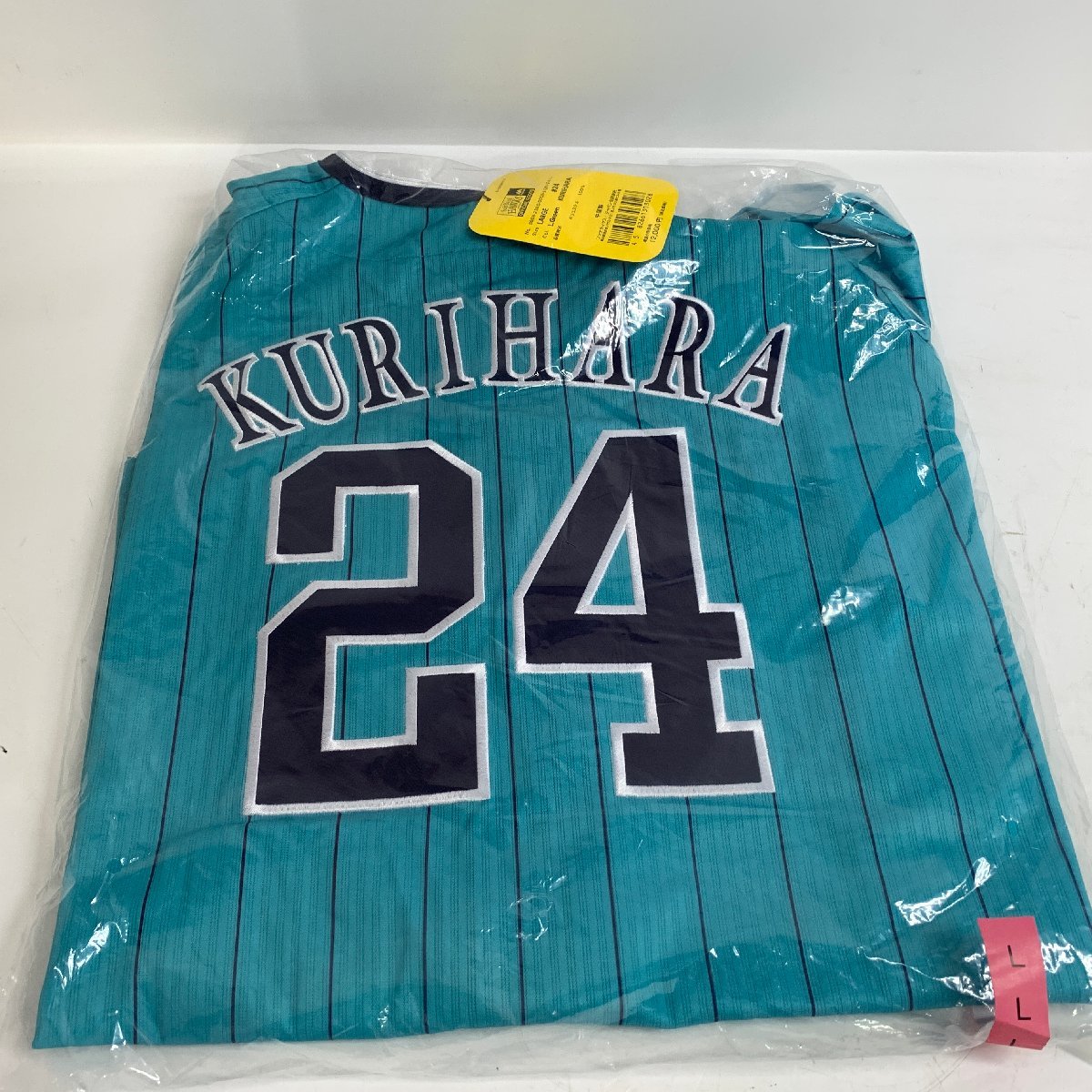 f001 H 154. 新品 福岡ソフトバンクホークス #24 栗原陵矢 2023 鷹の