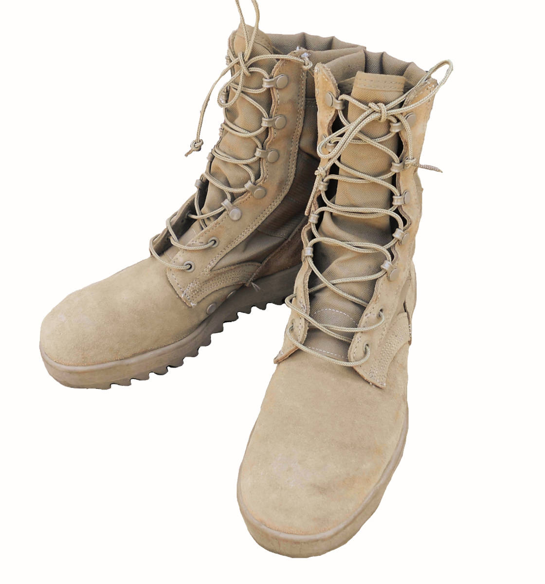 [2811] the truth thing US ARMY beautiful goods America land army Jean gru boots desert color TAN America made US size 10.5R(28.5cm)
