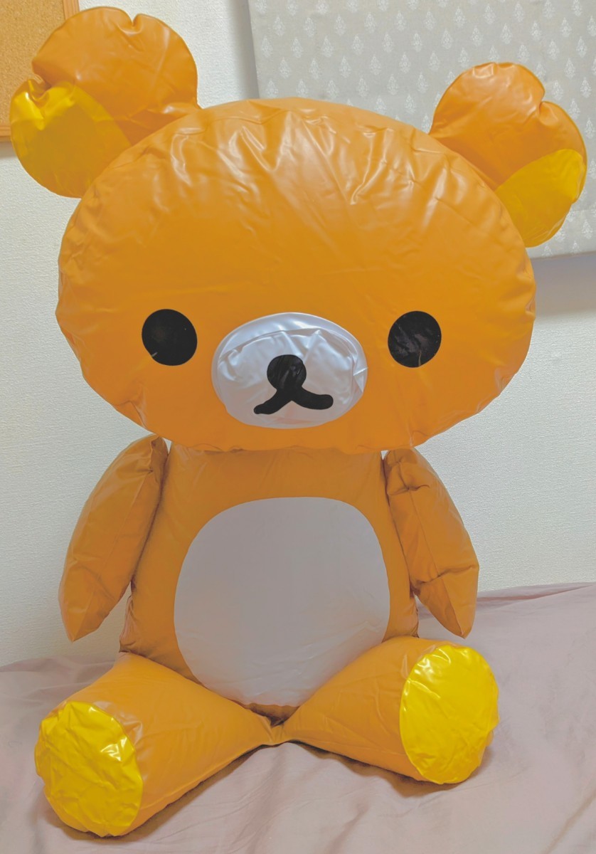 リラックマ ジャンボキャラバルーン 空ビ 風船 アミューズメント 非売品 Inflatable Rilakkuma Bear_画像1