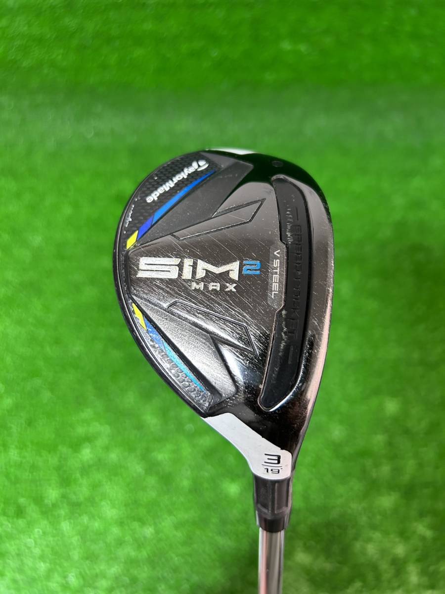 TO107【TaylorMade】SIM2 MAX RESCUE U3 19度 KBB MAX 85(S) 装着