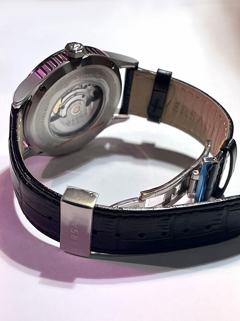 Versace ヴェルサーチ Aiakos 腕時計 機械式 オートマチック V18040017