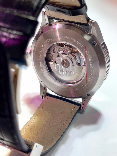 Versace ヴェルサーチ Aiakos 腕時計 機械式 オートマチック V18040017