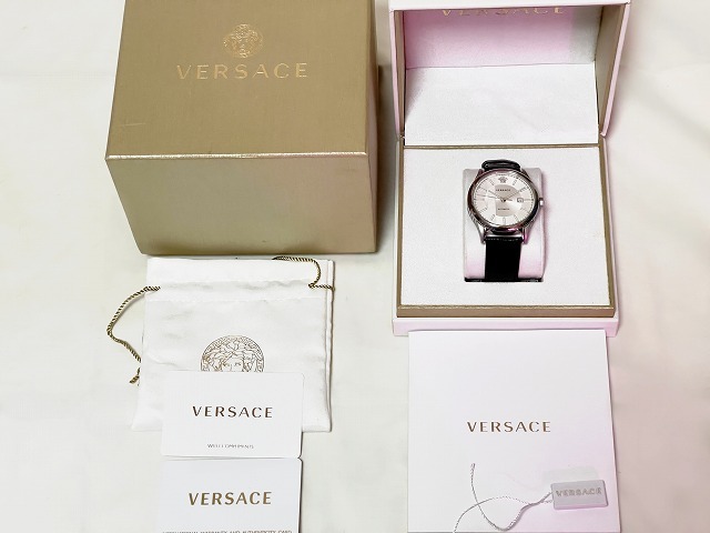 Versace ヴェルサーチ 腕時計 機械式 オートマチック バンド交換品-