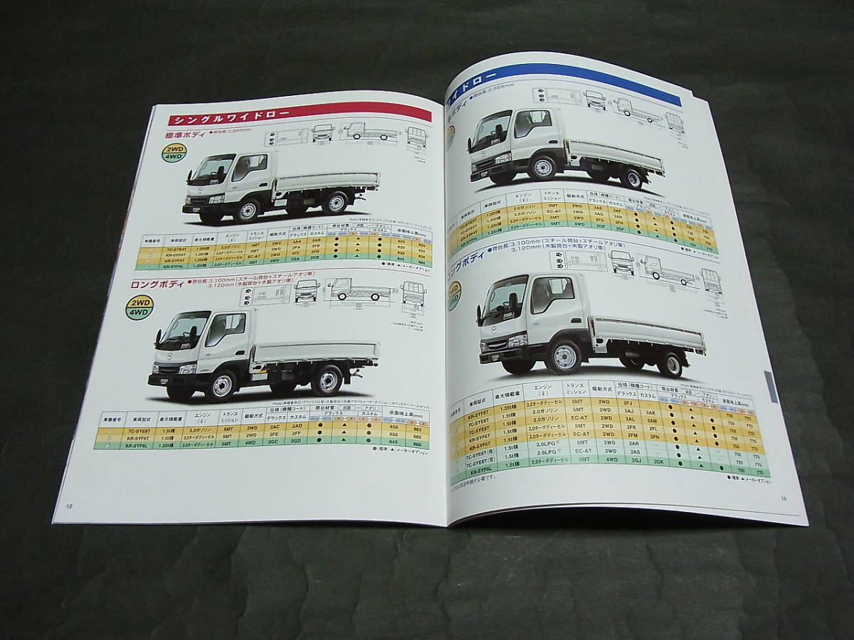 2005.5 Mazda Titan Dash MAZDA TITAN DASH catalog .. car truck dump heavy equipment most star 
