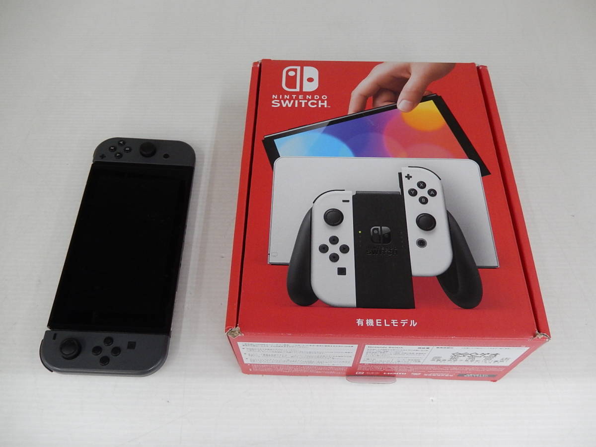 難あり ジャンク Nintendo Switch 有機ELモデル(ホワイト)・旧モデル