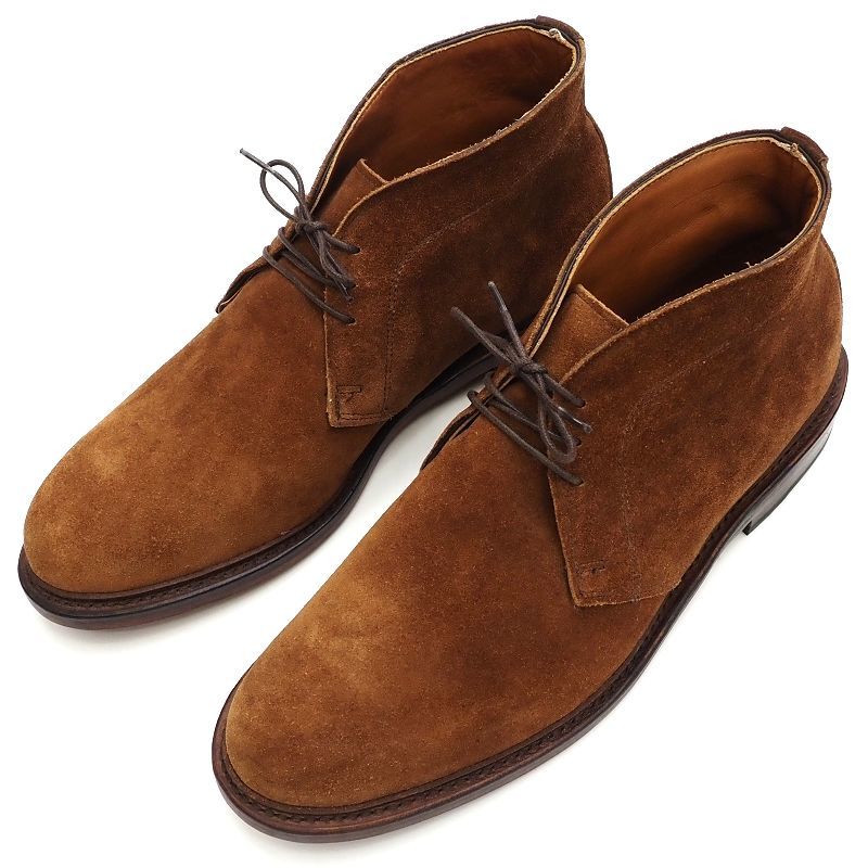 G04200未使用 Allen Edmonds スエードレザー ブーツ 10.5-