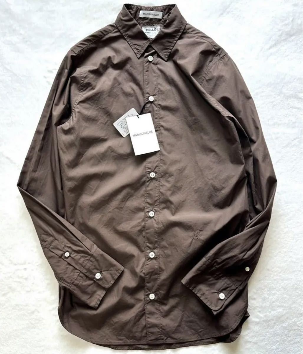 新品タグ付】MADISONBLUE マディソンブルー MONSIEUR SHIRT 新品タグ付】MADISONBLUE マディソンブルー MONSIEUR SHIRT