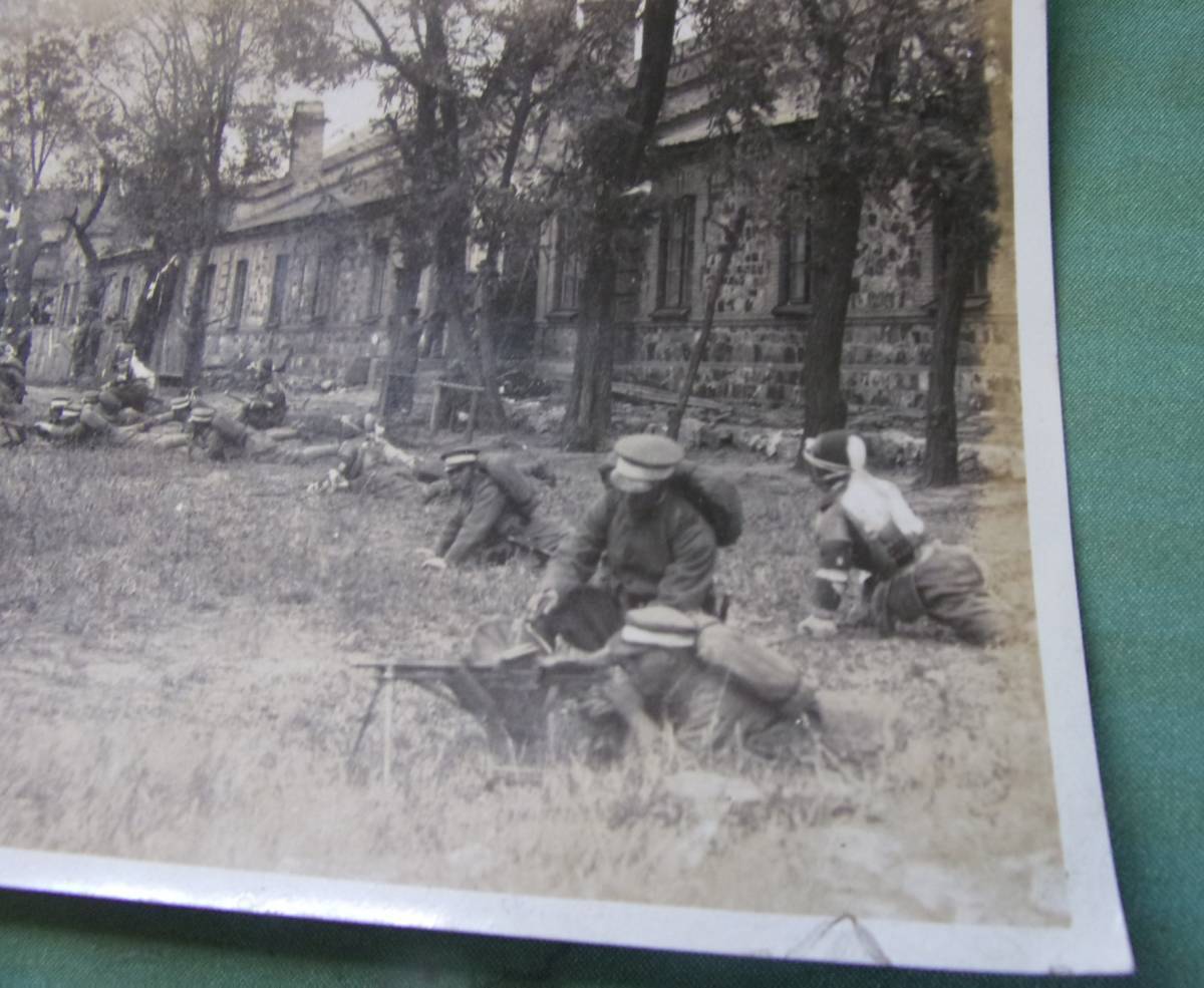 ◆バ-43　日露戦争　支那事変　歩兵第十五連隊　戦時　生写真　希少　資料館向け　13cm×8.8cm_画像3