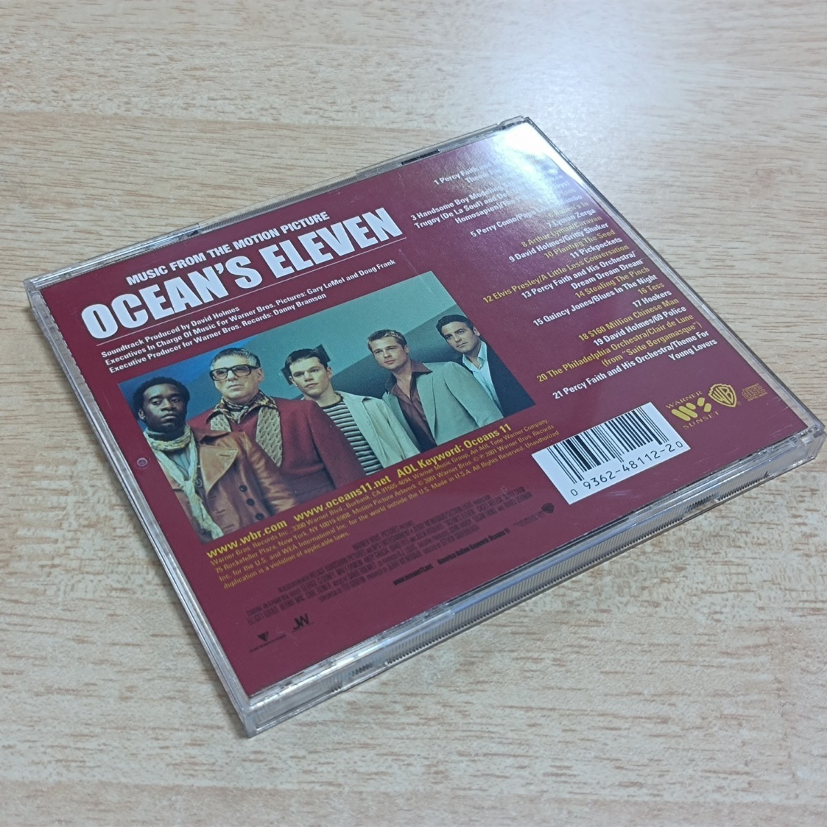 入手困難 CD 映画 OCEAN'S ELEVEN オーシャンズ11 サウンドトラック サントラの画像2