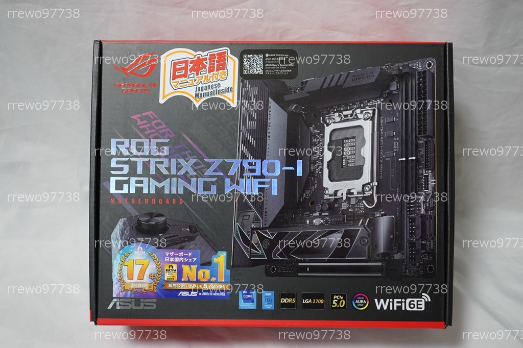新品】ASUS ROG STRIX Z790-I GAMING WIFI LGA1700 Intel 第12/13世代