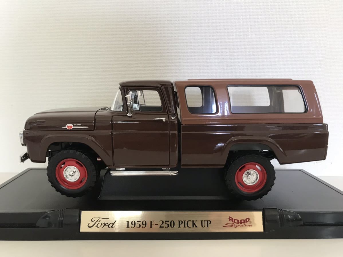 ロードシグネチュア ヤトミング 1/18 1959 フォード F250 ピックアップトラック FORD PICK UP_画像2