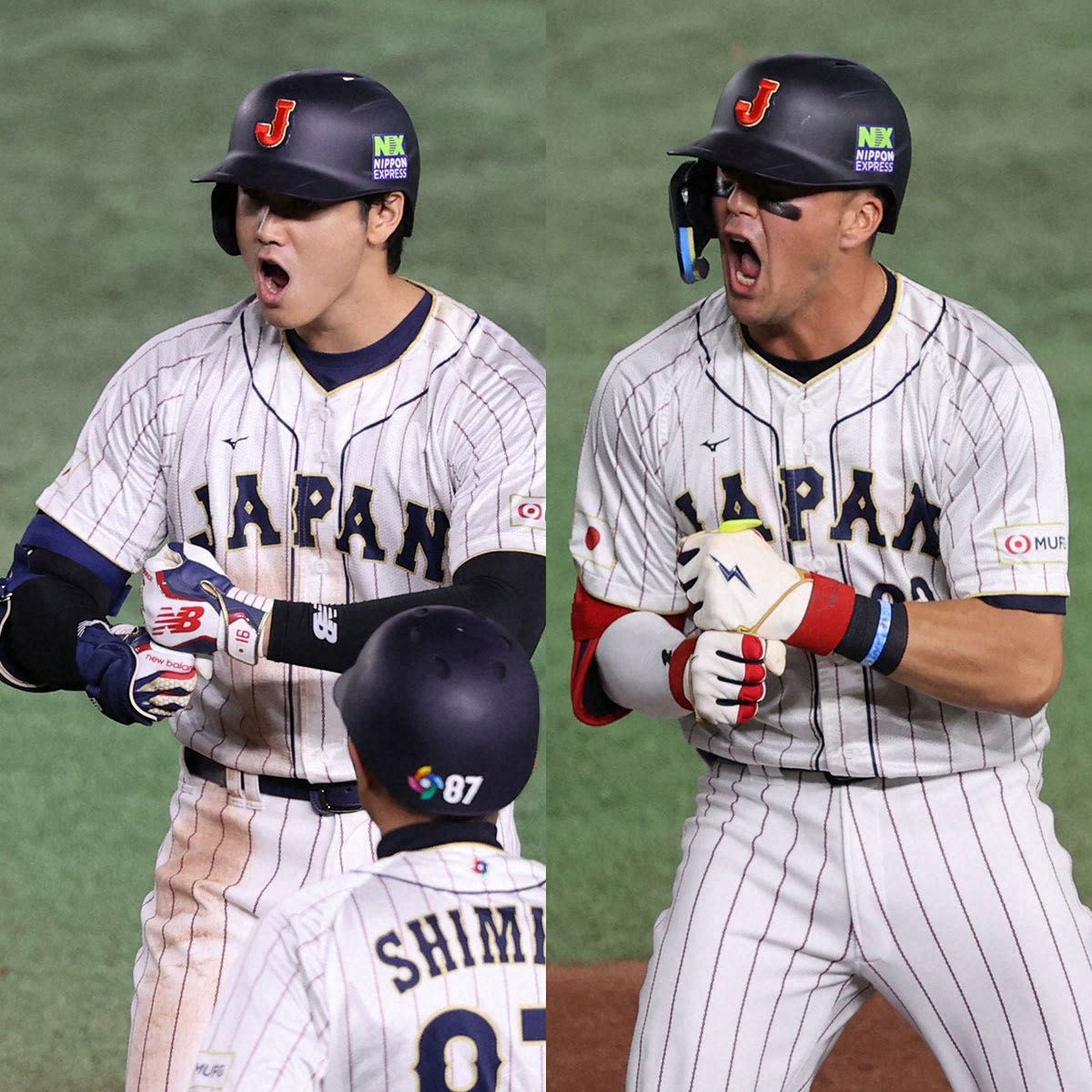 WBC フェイスタオルB 大谷翔平 ヌートバー タオル - 応援グッズ