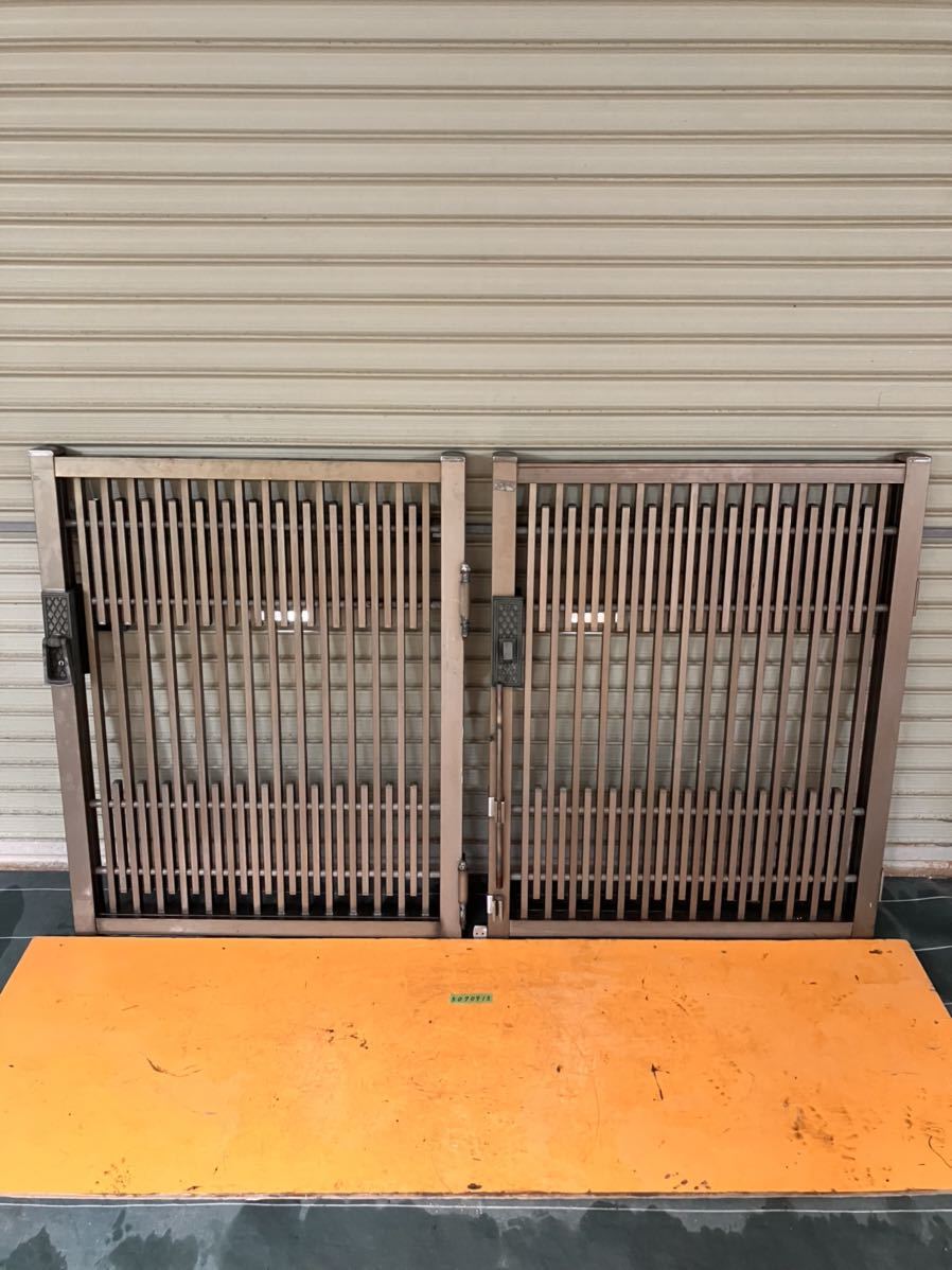 ☆門扉 アルミ 玄関 勝手口 DIY リフォームに 中古☆kamrecy ☆門扉 アルミ 玄関 勝手口 DIY リフォームに 中古☆kamrecy