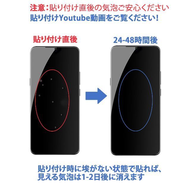 2枚 Moto G52J 5G 保護フィルム 高品質全面ハイドロジェル3Dエッジ_画像5