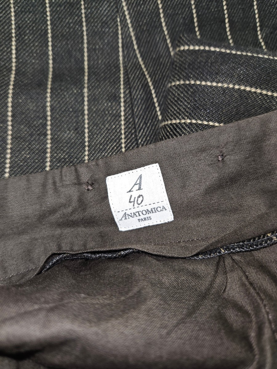 アナトミカ anatomica タンゴ パンツ スラックス リネン アナトミカ anatomica タンゴ パンツ スラックス リネン