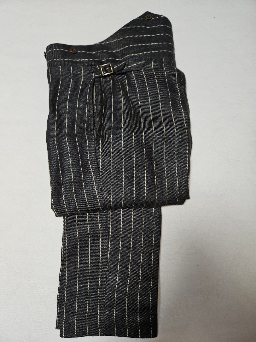 アナトミカ anatomica タンゴ パンツ スラックス リネン アナトミカ anatomica タンゴ パンツ スラックス リネン