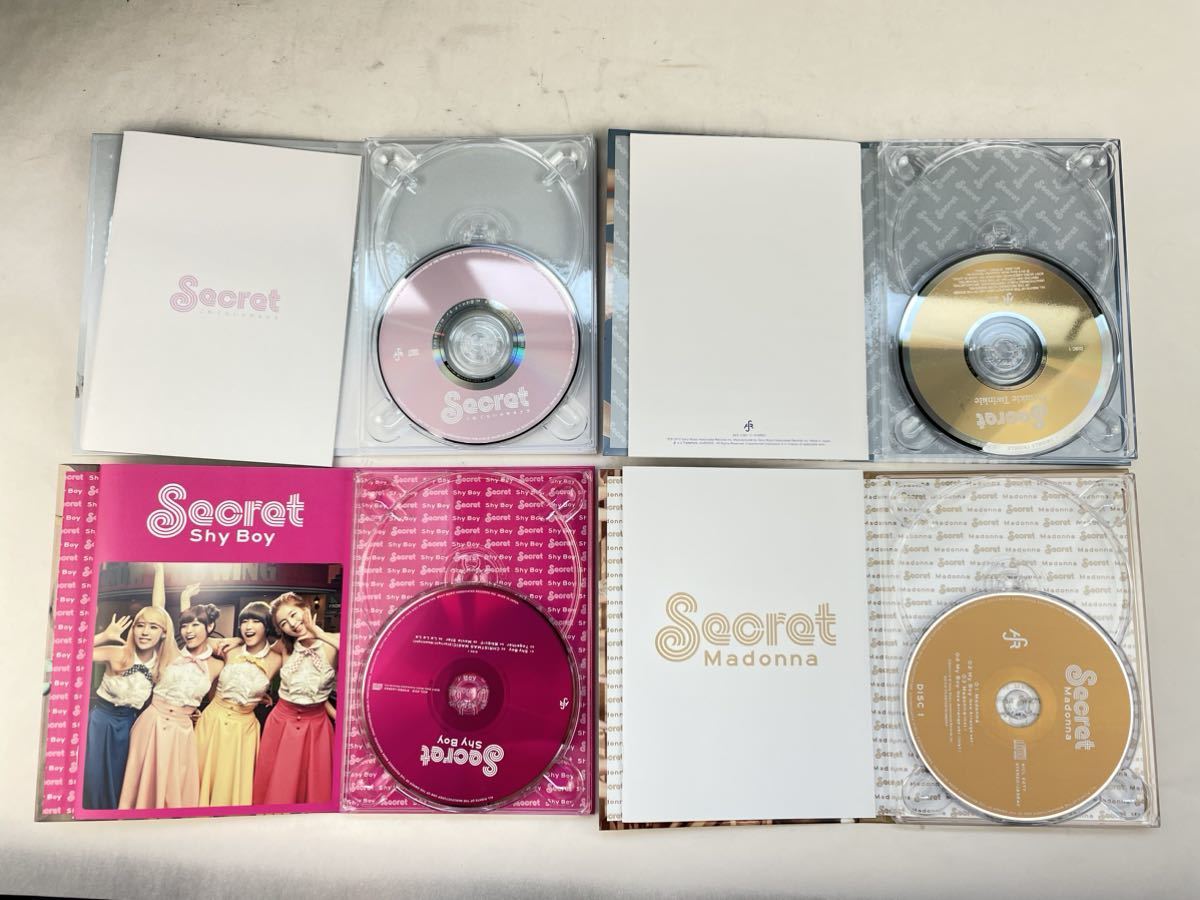 Secret シークレット CD まとめ売り_CDのみ/DVD欠品