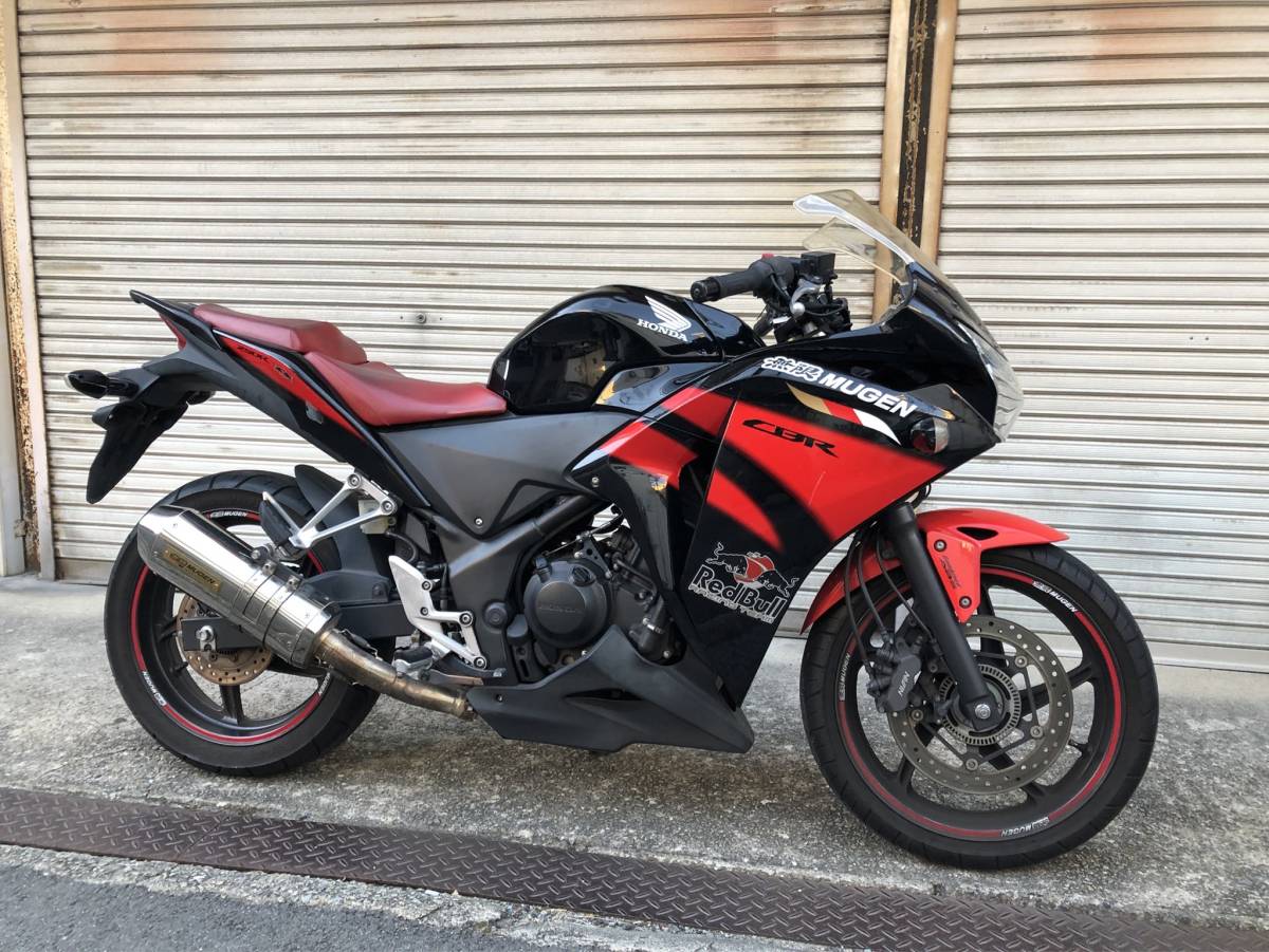 A-14 ◆ ホンダ CBR250R ABS 無限 ◆ 純正 トップブリッジ ◆ MUGEN 単眼 3型 MC41-1202~ 動画有り_画像7