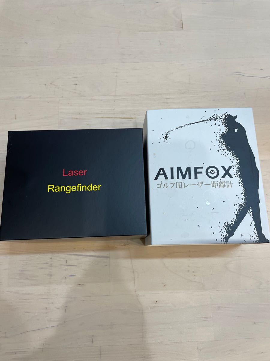 AIMFOX（アイムフォックス）ゴルフ距離計 125g 超軽量 ピンサーチ機能