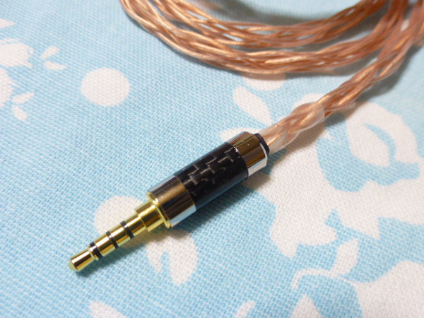 SONY MDR-1A (M2) M1ST MV1 100A 用 ケーブル MOGAMI 2944 八芯 ブレイド 編み 2.5mm4極 L字 トープラ販売 高品質ver カーボンタイプ