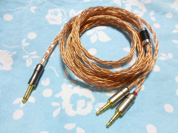 MDR-Z7 (M2) Z1R 7N OCC 純銅 16芯 ブレイド編 4.4mm5極 180cm 長め 純銅 CINQBES トープラ販売 HA-SW01 ( DENON T1 2nd T5p 2nd 対応可