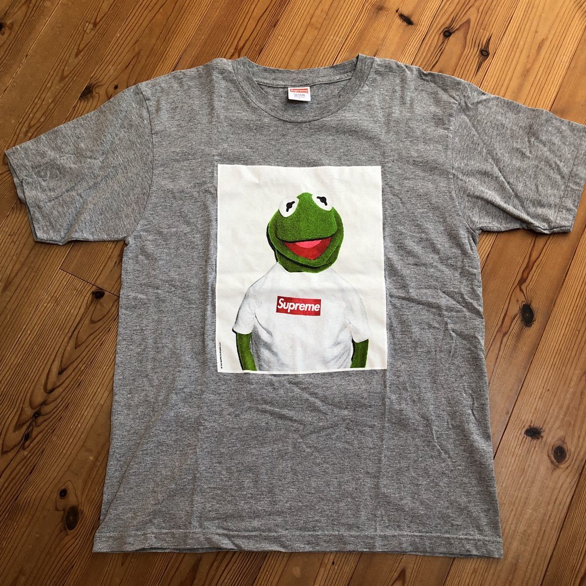 激レア Supreme カーミット Tシャツ L グレー　ヴィンテージ シュプリーム　ボックスロゴ box logo