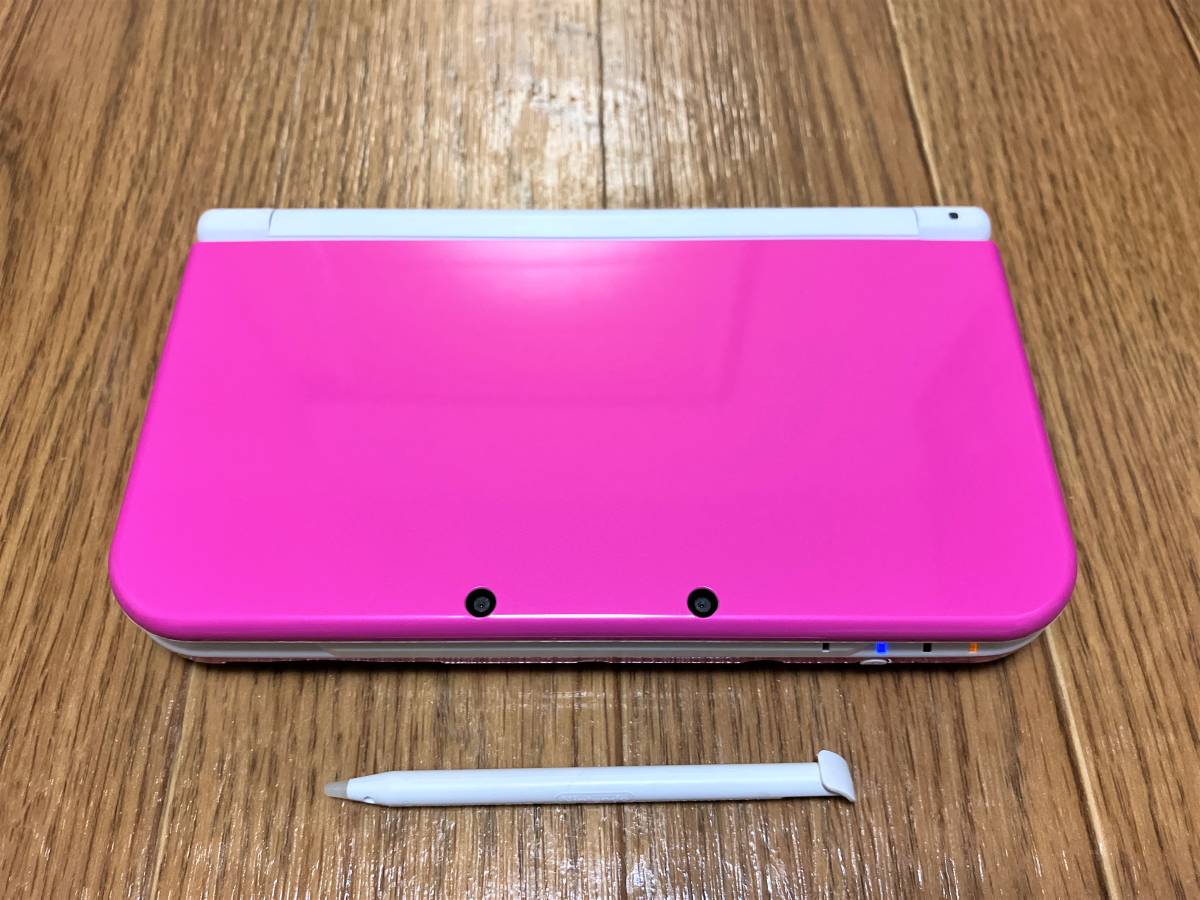 New ニンテンドー 3DS LL ピンク ホワイト 任天堂 上下ips液晶 Nintendo
