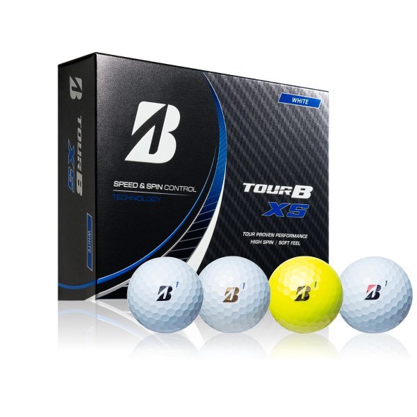 ブリヂストンゴルフ ゴルフボール TOUR B XS 5ダース ○2022年モデル○ ボールカラー:ホワイト（コーポレートカラー） 