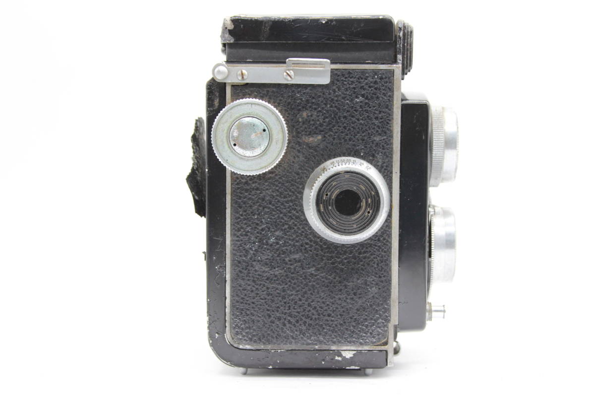 【訳あり品】 Queenflex Tri-Lausar 8cm F3.5 二眼カメラ C7990_画像5