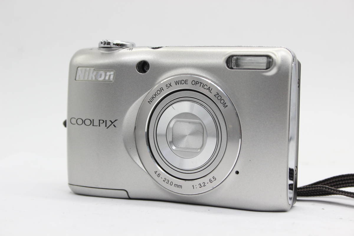 【返品保証】 【便利な単三電池で使用可】ニコン Nikon Coolpix L26 Nikkor 5x Wide コンパクトデジタルカメラ C8074_画像1