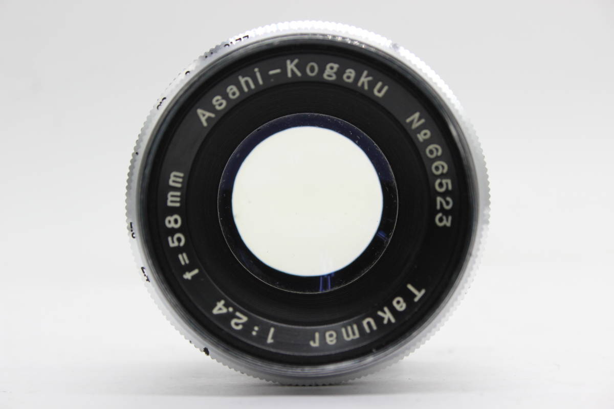 訳あり品】 ペンタックス Pentax Asahiflex / Takumar 58mm F2.4 