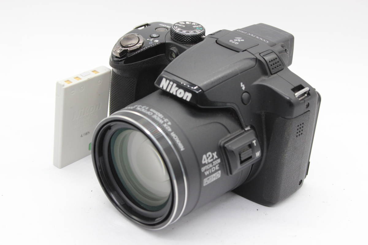 【返品保証】 ニコン Nikon Coolpix P510 Nikkor 42x Wide バッテリー付き コンパクトデジタルカメラ C8528